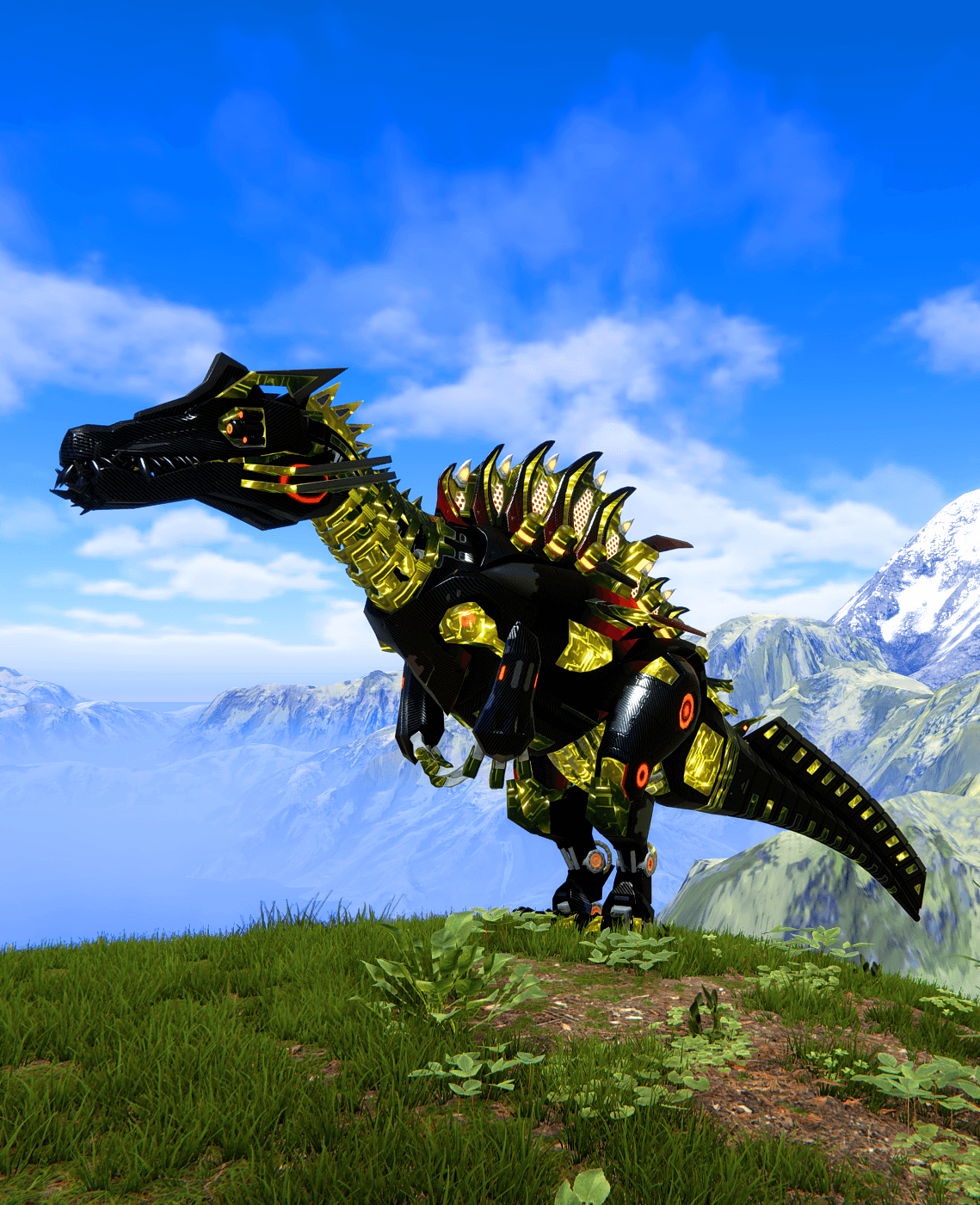 龙岛异兽-深海脊背龙